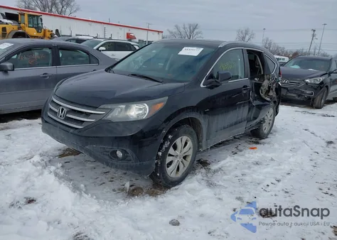 2012 Honda Cr-V Ex-L from USA, damaged, VIN 5J6RM4H78CL013323